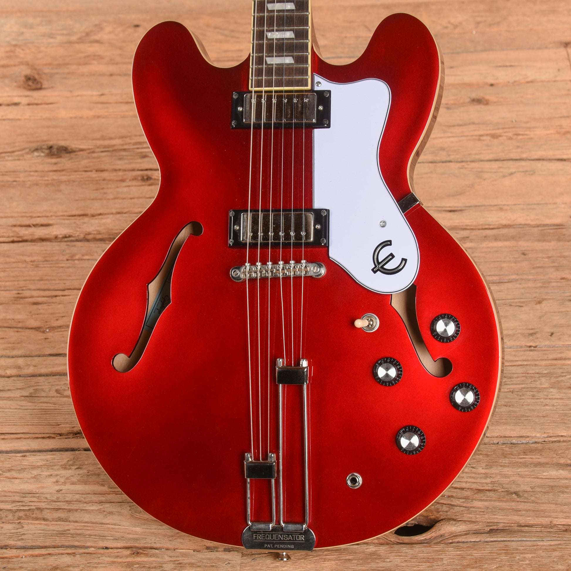 Epiphone Riviera Frequensator Burgundy Mist 2021 Electric Guitars / Semi-Hollow