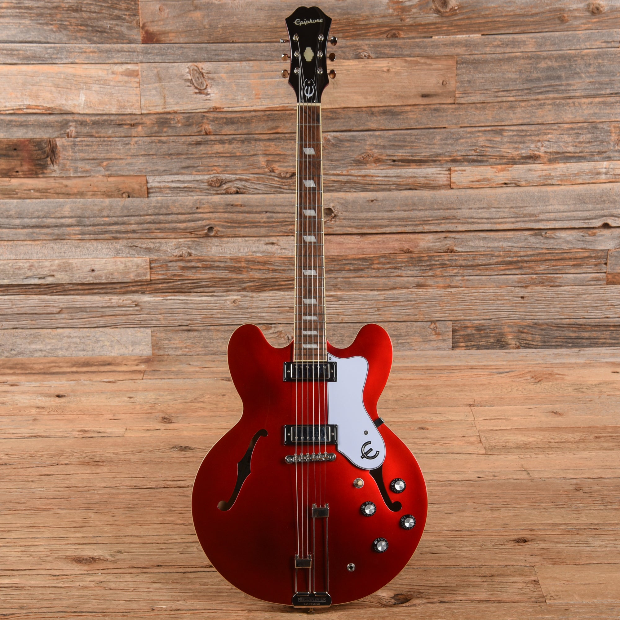 Epiphone Riviera Frequensator Sparkling Burgundy 2022 Electric Guitars / Semi-Hollow