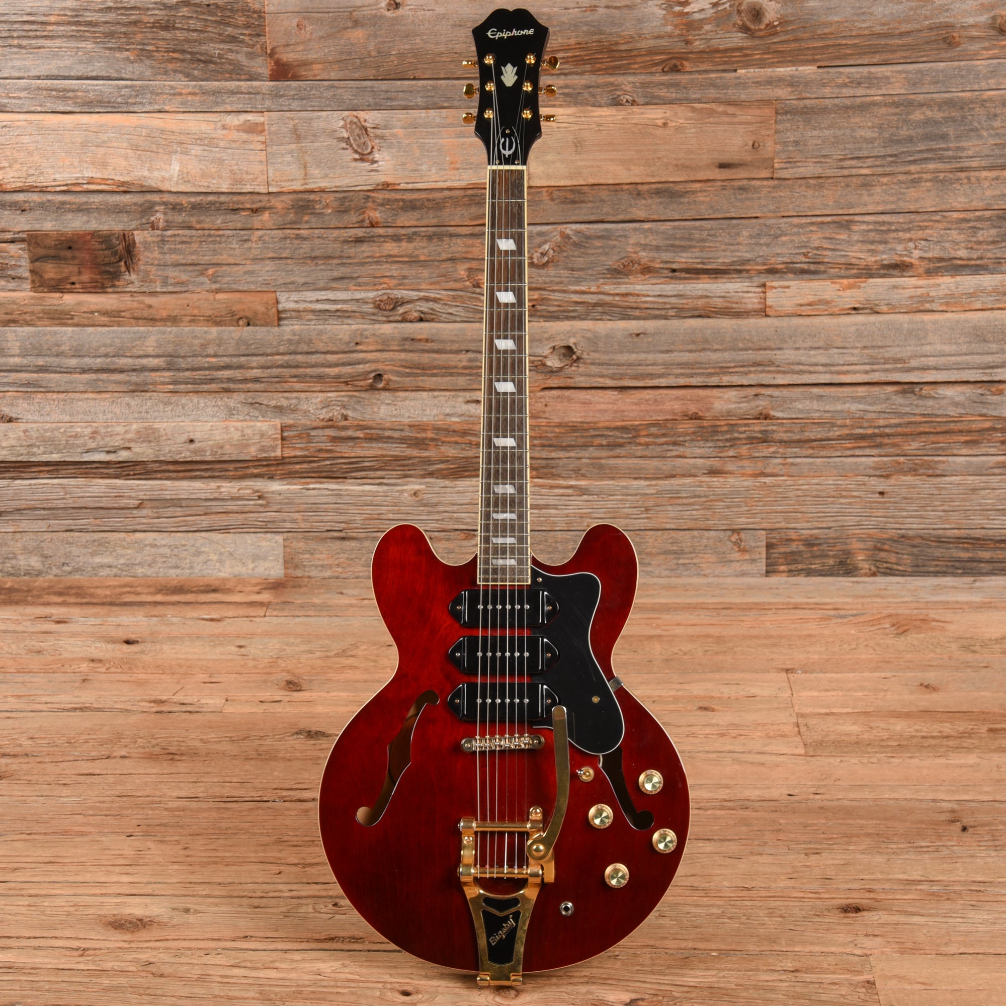 Epiphone Riviera P93 Wine Red 2015 Electric Guitars / Semi-Hollow