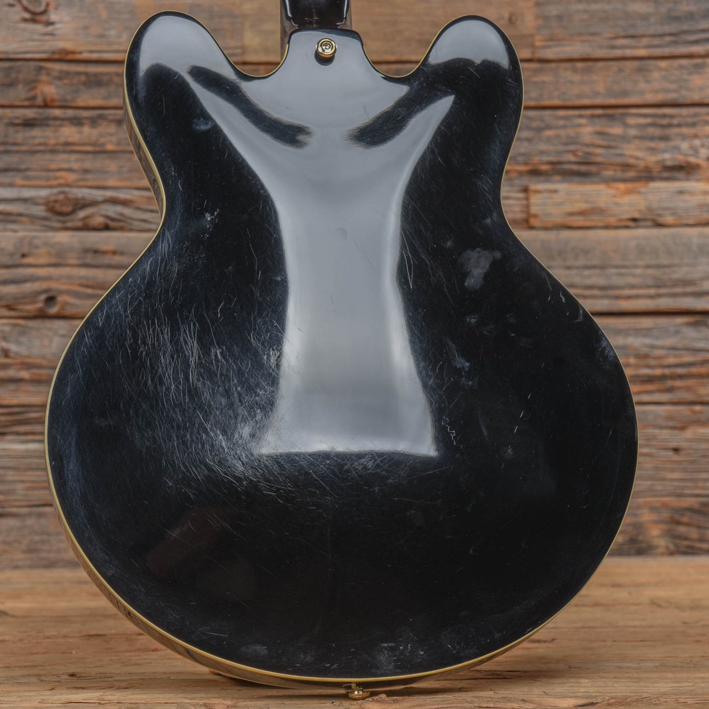 Epiphone Sheraton Black 2005 Electric Guitars / Semi-Hollow