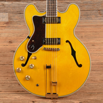 Epiphone Sheraton Frequensator Natural 2023 LEFTY Electric Guitars / Semi-Hollow