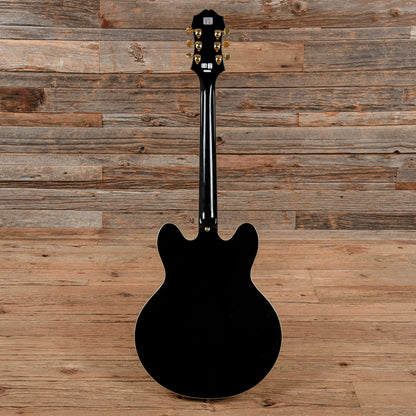 Epiphone Sheraton II Ebony 2007 Electric Guitars / Semi-Hollow