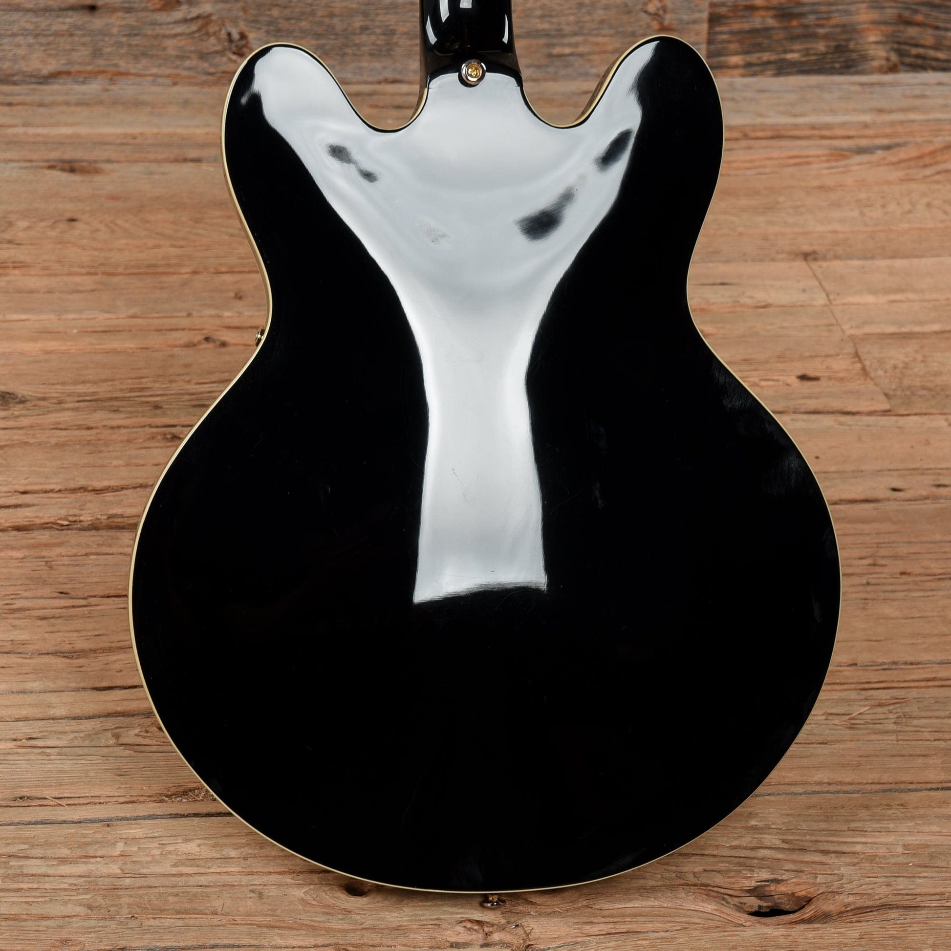 Epiphone Sheraton II Ebony 2007 Electric Guitars / Semi-Hollow