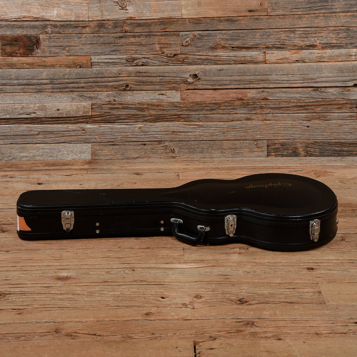 Epiphone Sheraton II Ebony 2007 Electric Guitars / Semi-Hollow