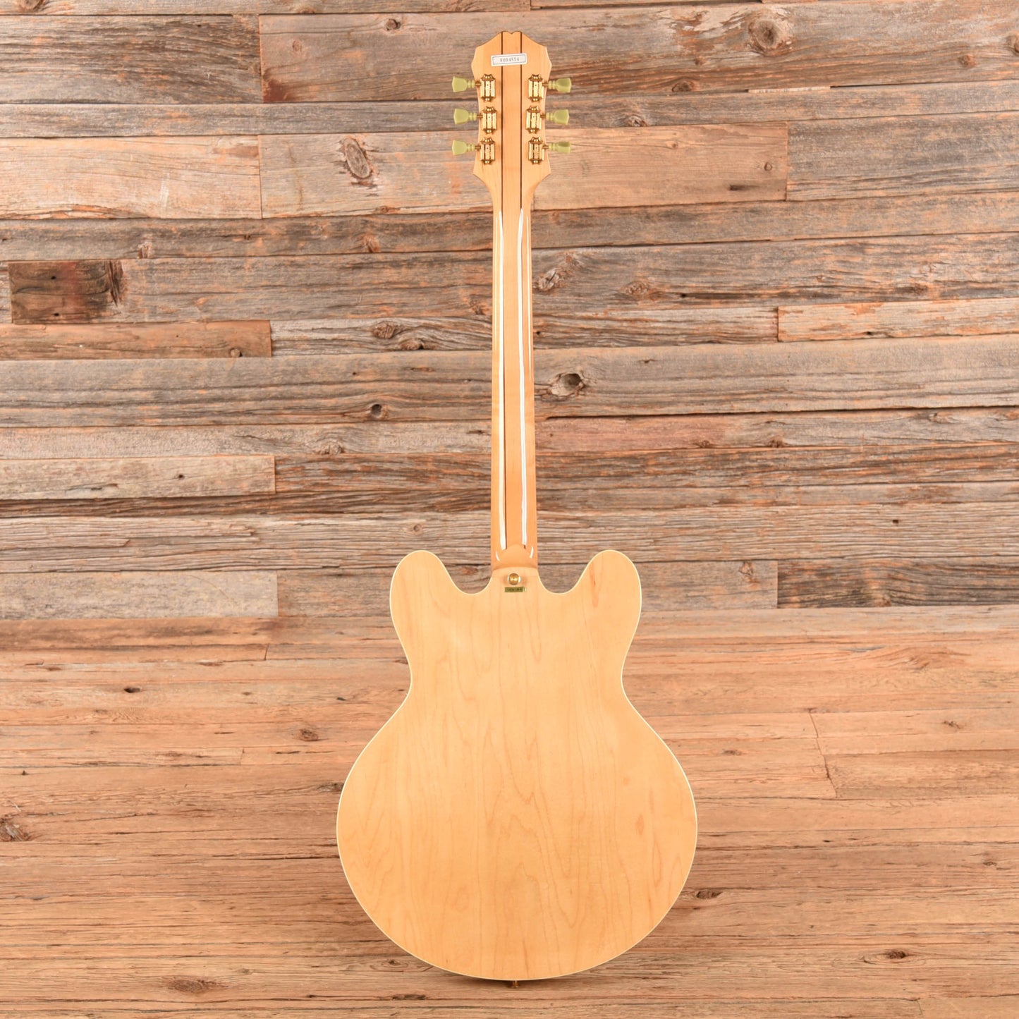 Epiphone Sheraton II Natural 1989 Electric Guitars / Semi-Hollow
