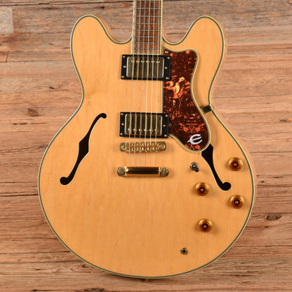 Epiphone Sheraton II Natural 1989 Electric Guitars / Semi-Hollow