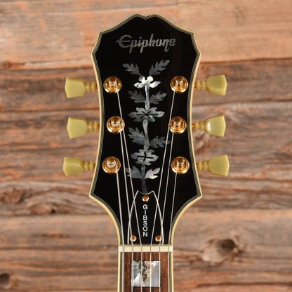 Epiphone Sheraton II Natural 1989 Electric Guitars / Semi-Hollow