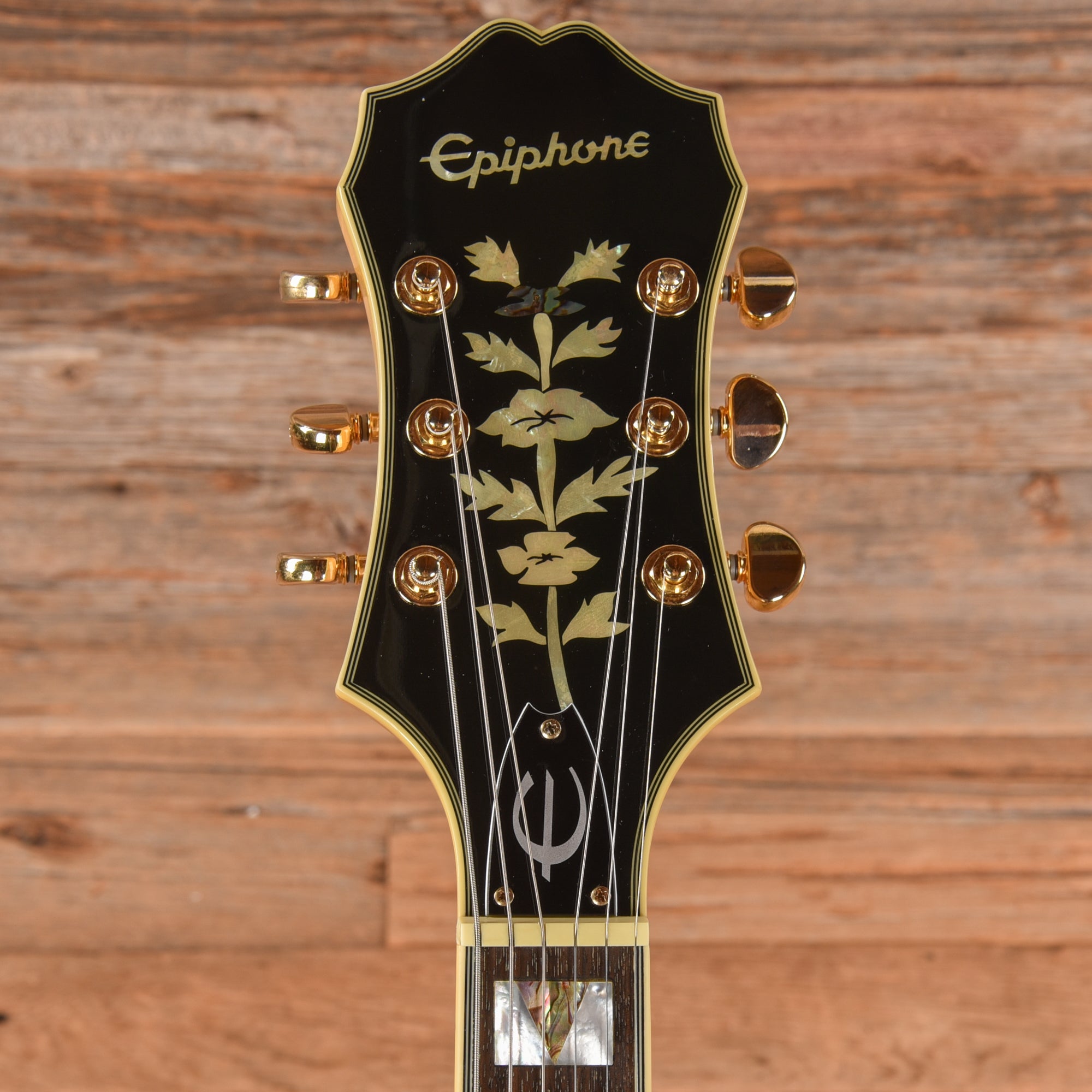 Epiphone Sheraton II Natural 2012 Electric Guitars / Semi-Hollow