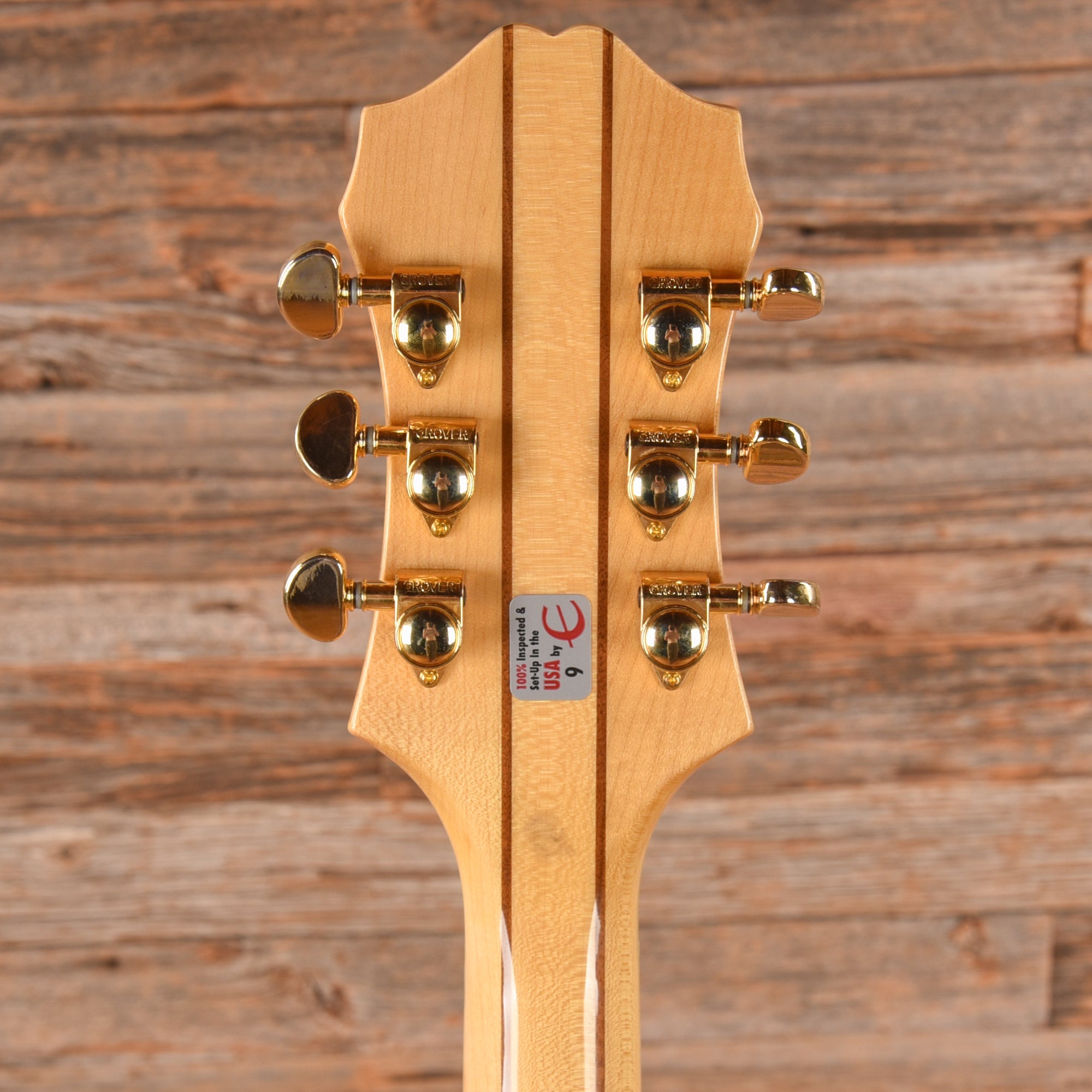 Epiphone Sheraton II Natural 2012 Electric Guitars / Semi-Hollow