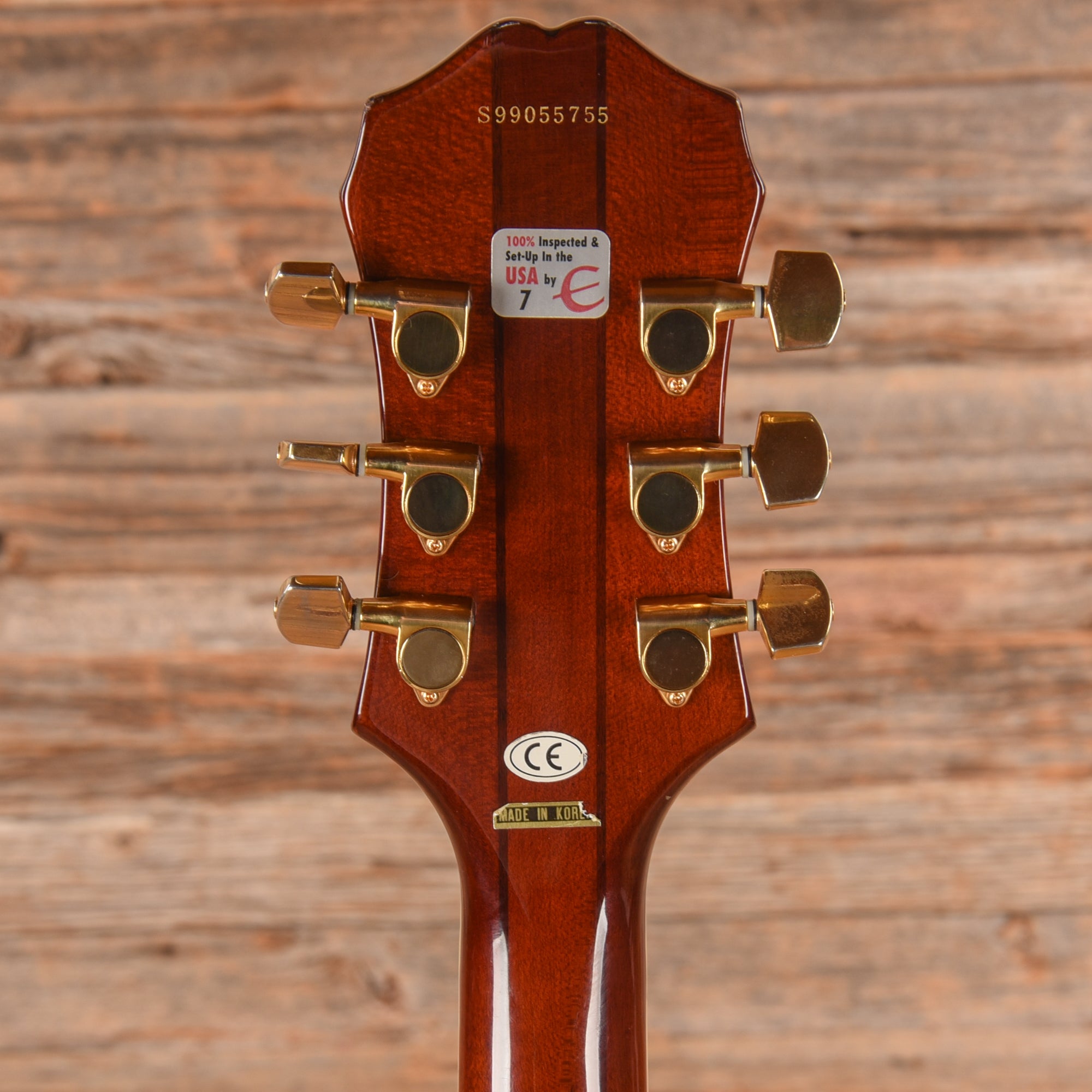 Epiphone Sheraton II Sunburst 1999 Electric Guitars / Semi-Hollow