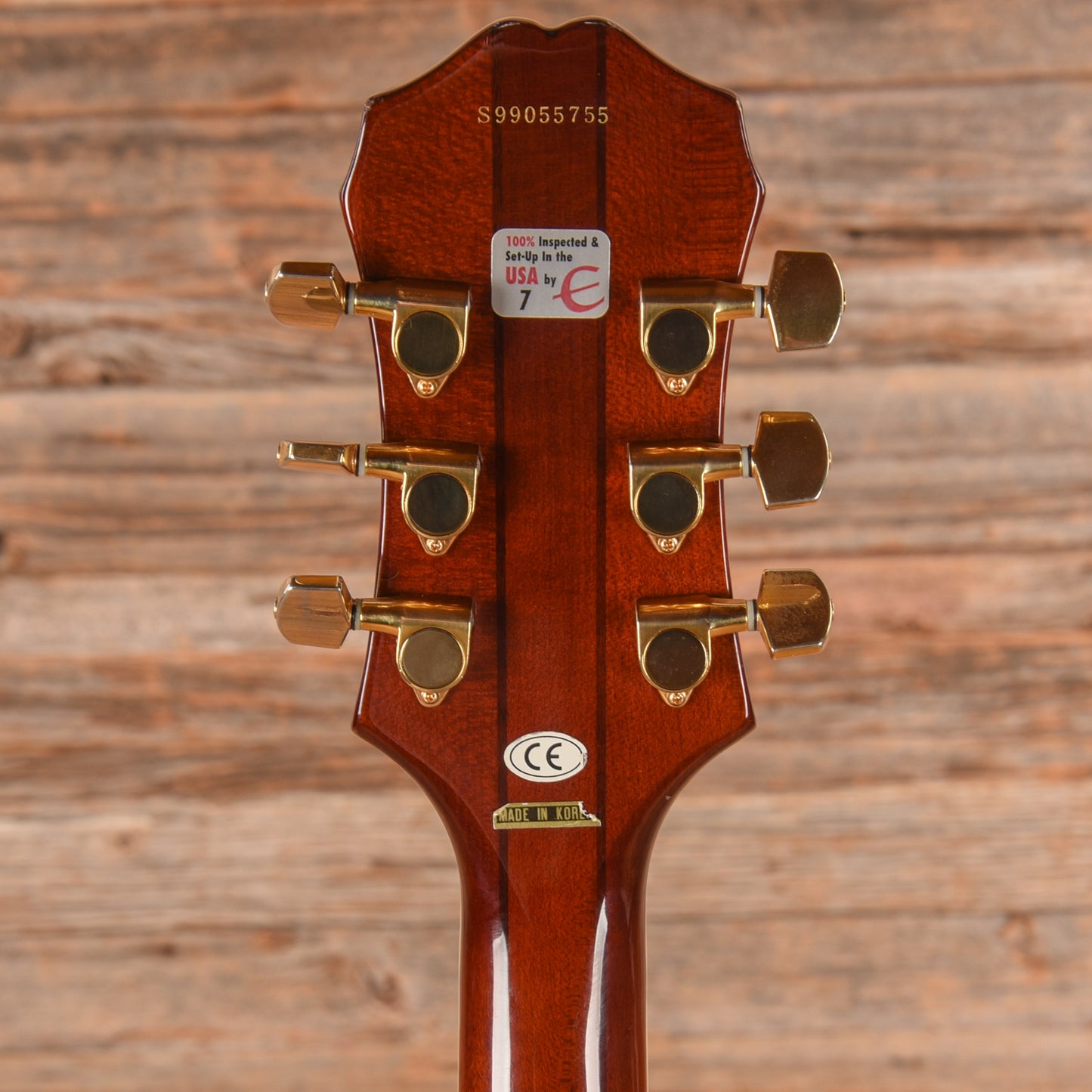 Epiphone Sheraton II Sunburst 1999 Electric Guitars / Semi-Hollow