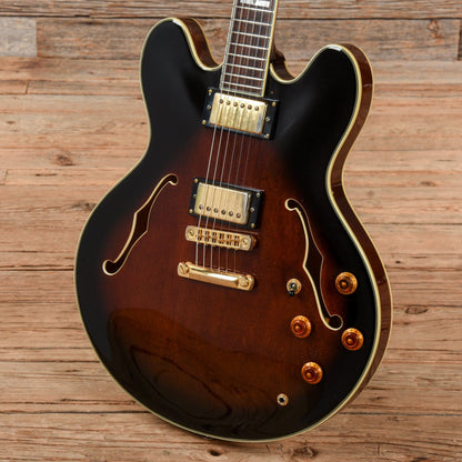 Epiphone Sheraton II Sunburst 2007 Electric Guitars / Semi-Hollow