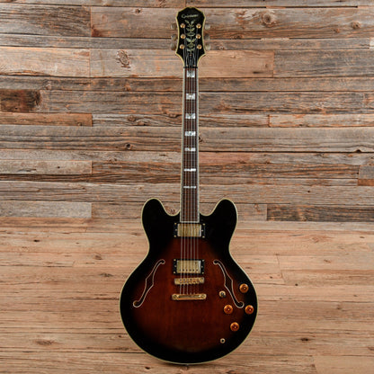 Epiphone Sheraton II Sunburst 2007 Electric Guitars / Semi-Hollow