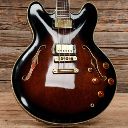 Epiphone Sheraton II Sunburst 2007 Electric Guitars / Semi-Hollow