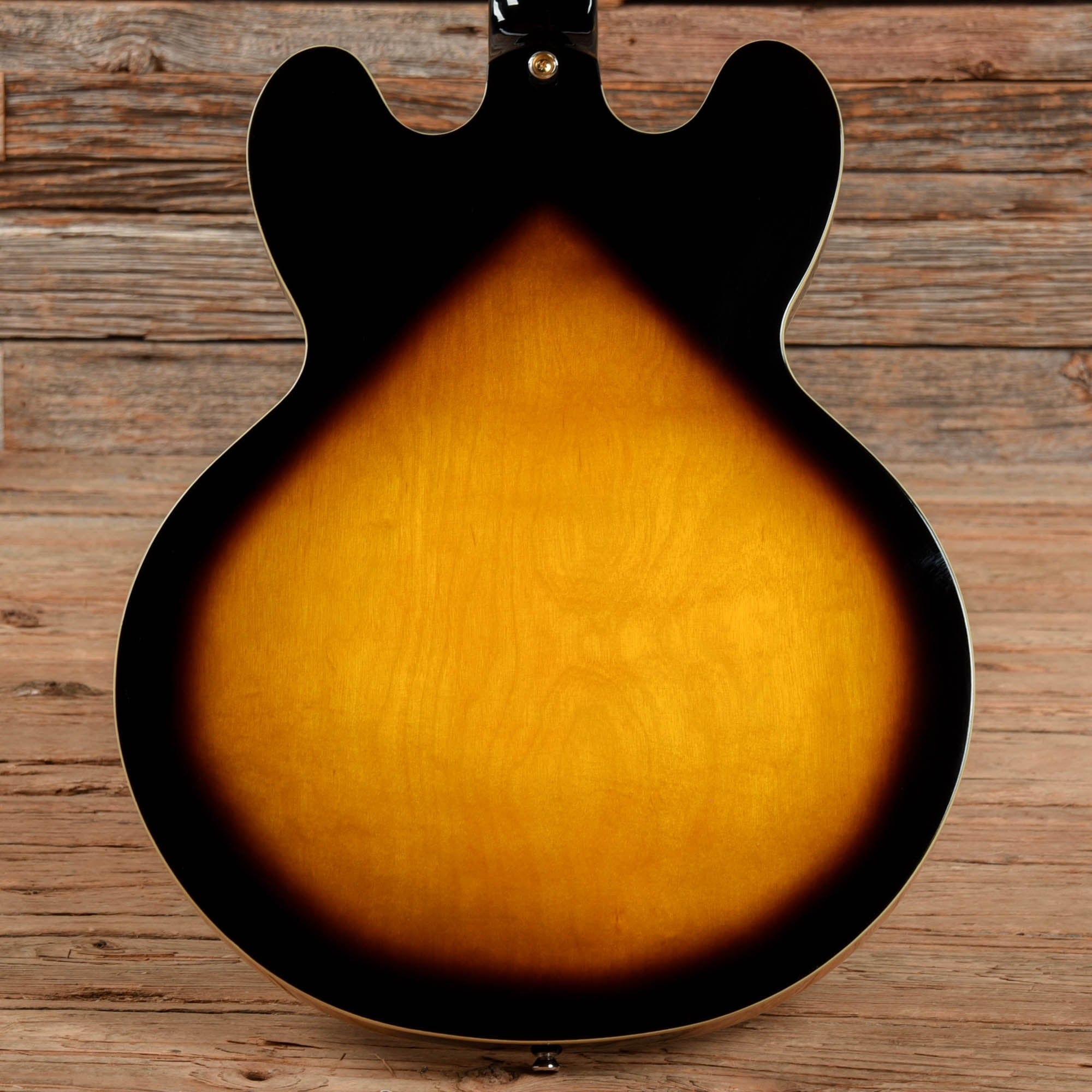 Epiphone Sheraton II Sunburst 2008 Electric Guitars / Semi-Hollow