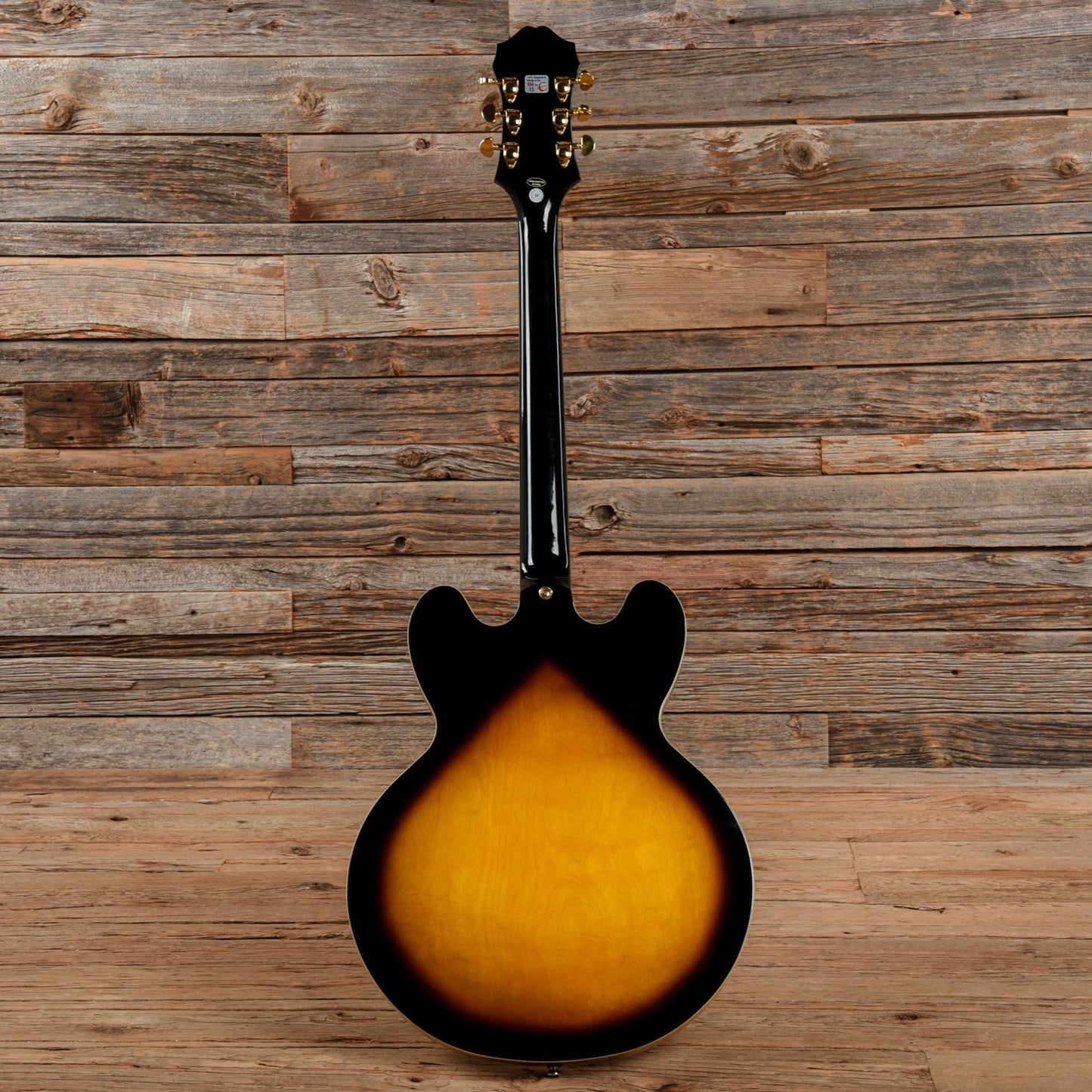 Epiphone Sheraton II Sunburst 2008 Electric Guitars / Semi-Hollow