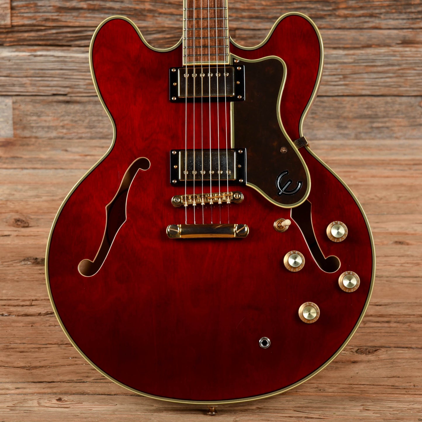 Epiphone Sheraton Pro II Wine Red 2018 Electric Guitars / Semi-Hollow