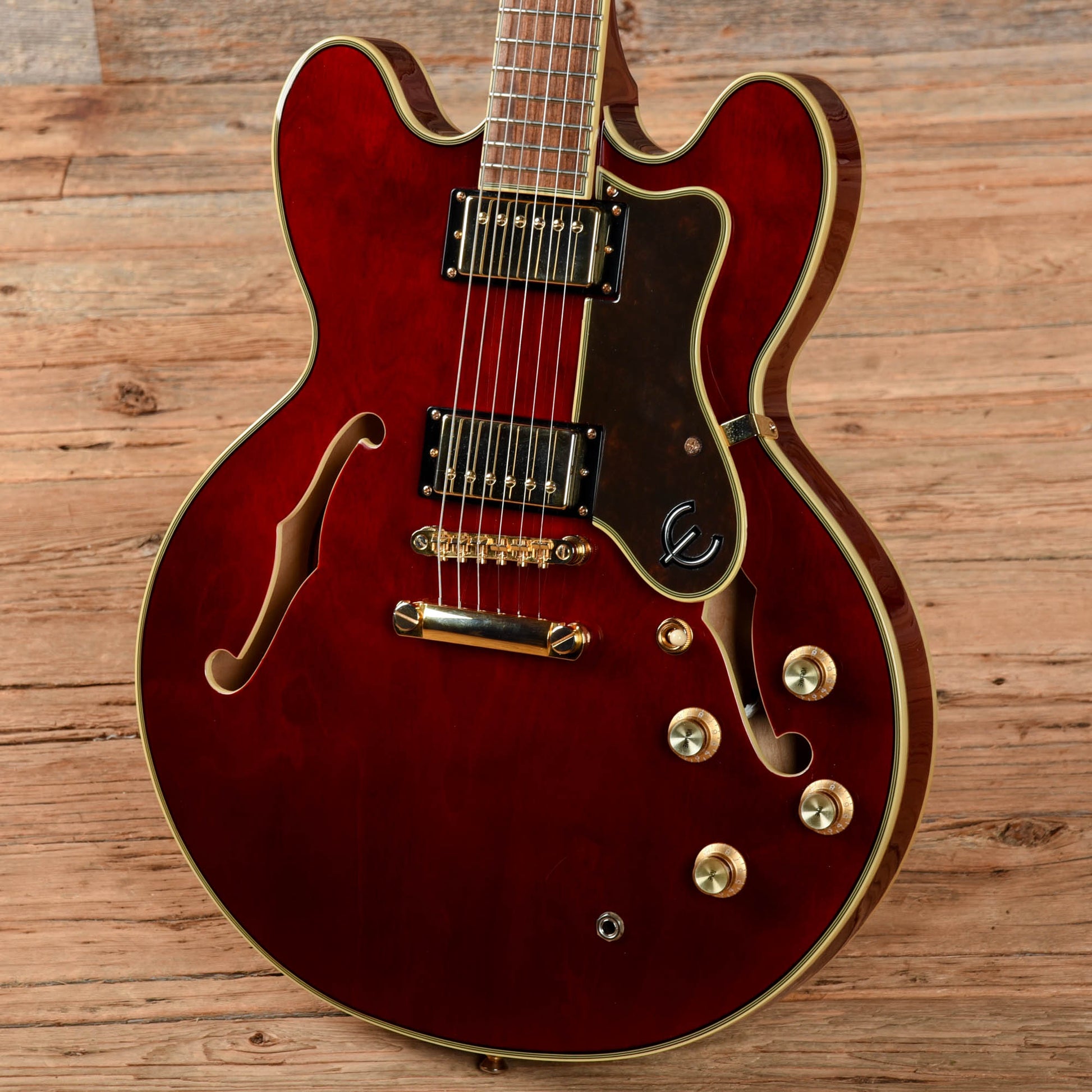 Epiphone Sheraton Pro II Wine Red 2018 Electric Guitars / Semi-Hollow