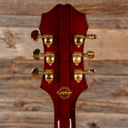 Epiphone Sheraton Pro II Wine Red 2018 Electric Guitars / Semi-Hollow