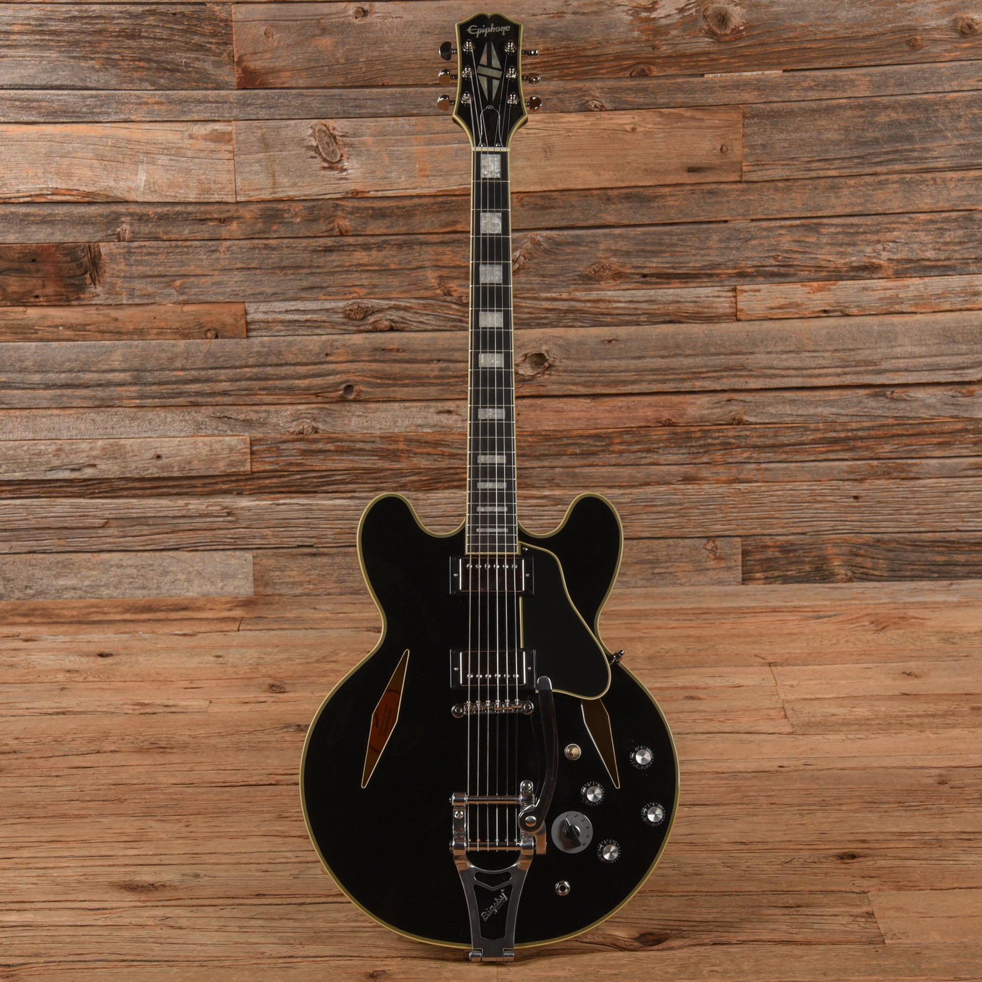 Epiphone Shinichi Ubukata ES-355 Black 2023 Electric Guitars / Semi-Hollow