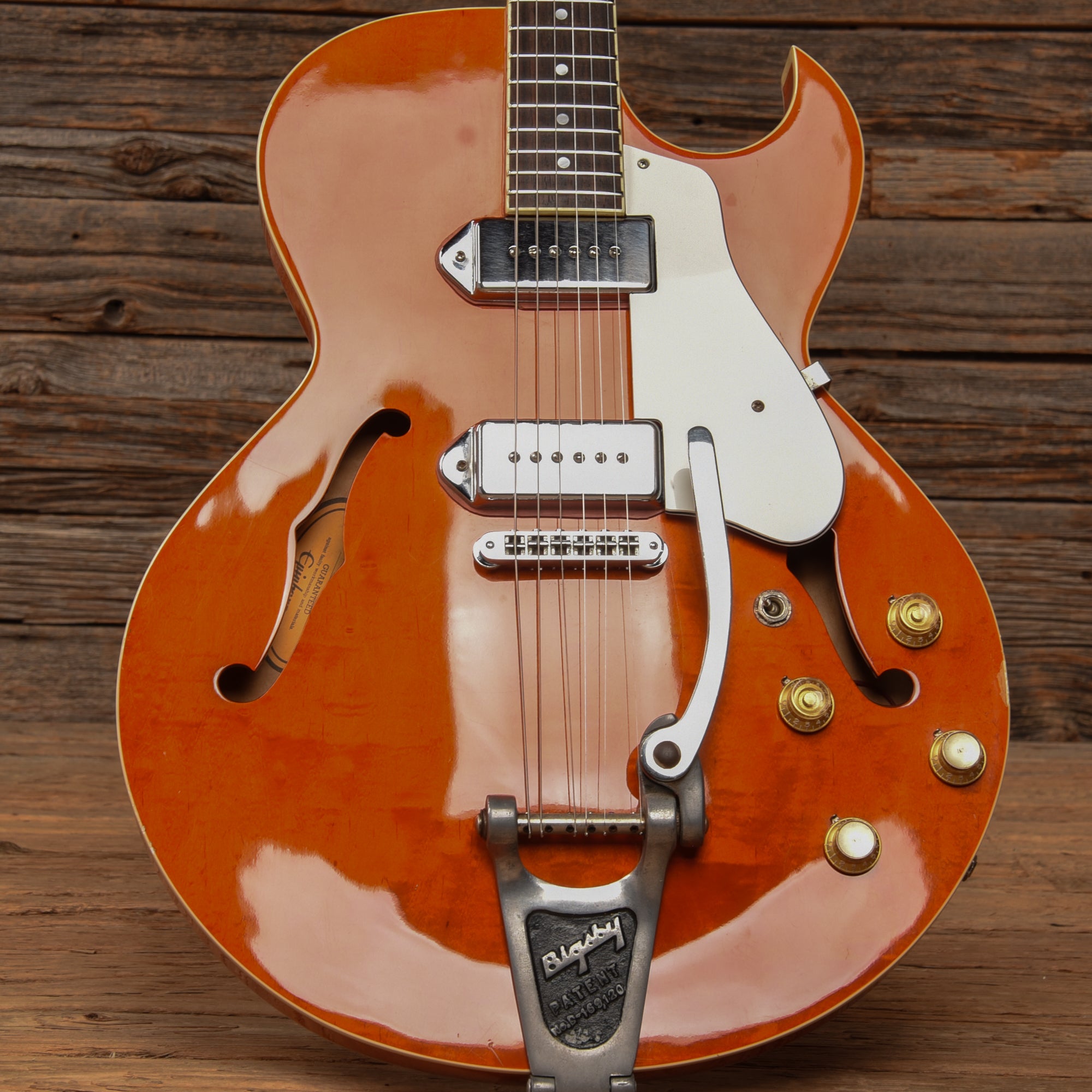 Epiphone Sorrento Orange 1994 Electric Guitars / Semi-Hollow