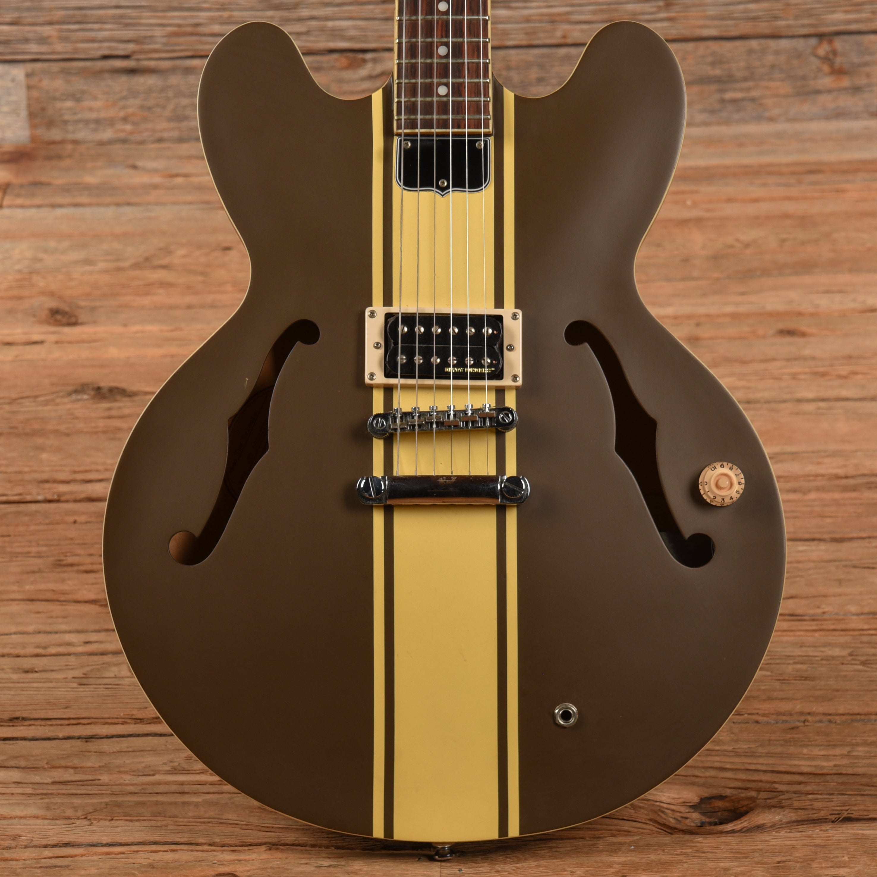 エピフォン　Epiphone　ES-333 tom delonge Epiphone Tom Delonge Signature ES-333 Olive Green (2007)