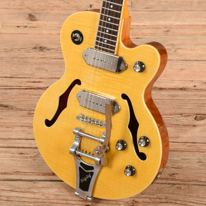 Epiphone Wildkat Antique Natural 2016 Electric Guitars / Semi-Hollow
