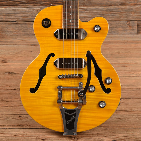Epiphone Wildkat Natural 2021 Electric Guitars / Semi-Hollow