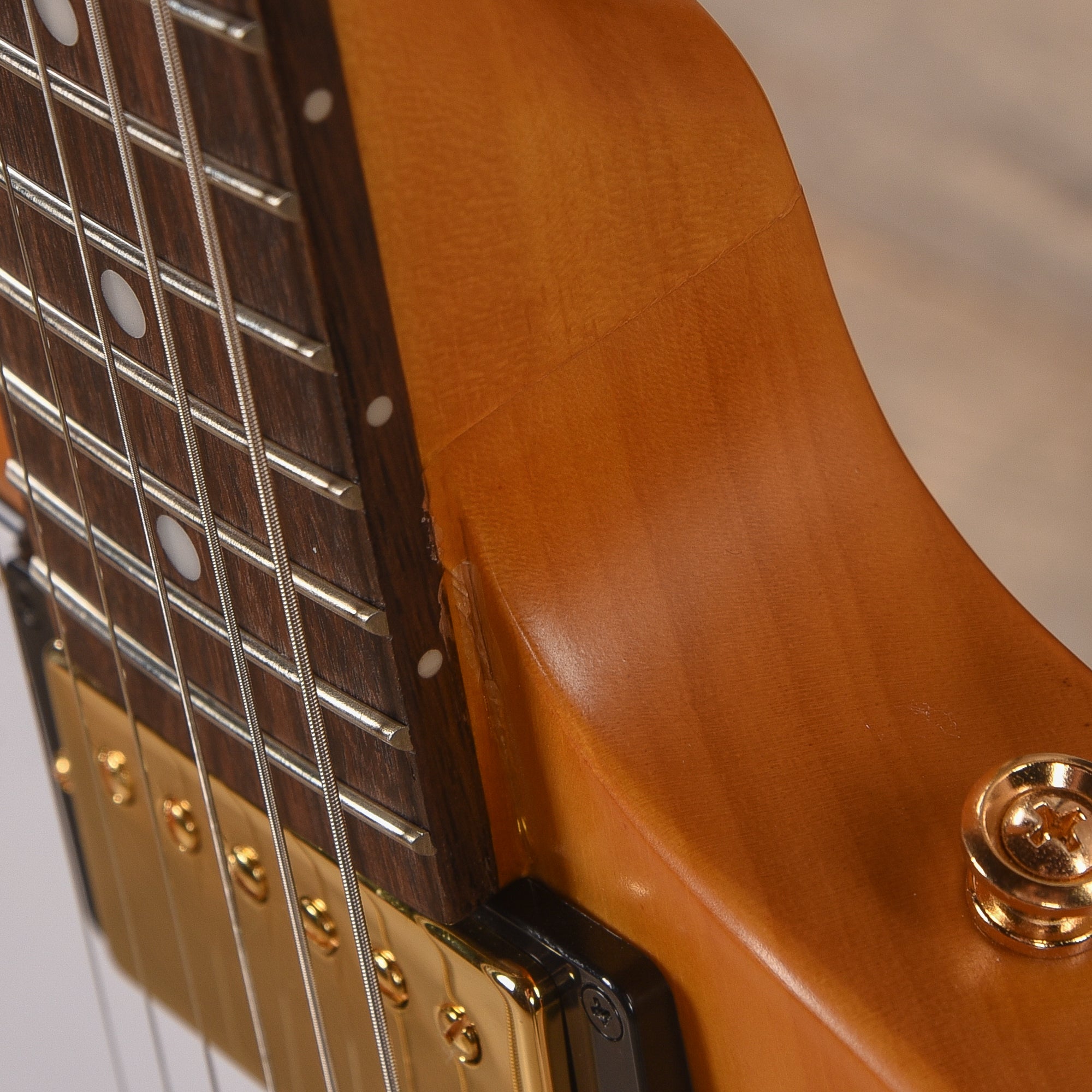 Epiphone 1958 Korina Explorer LEFTY Aged Natural Electric Guitars / Solid Body