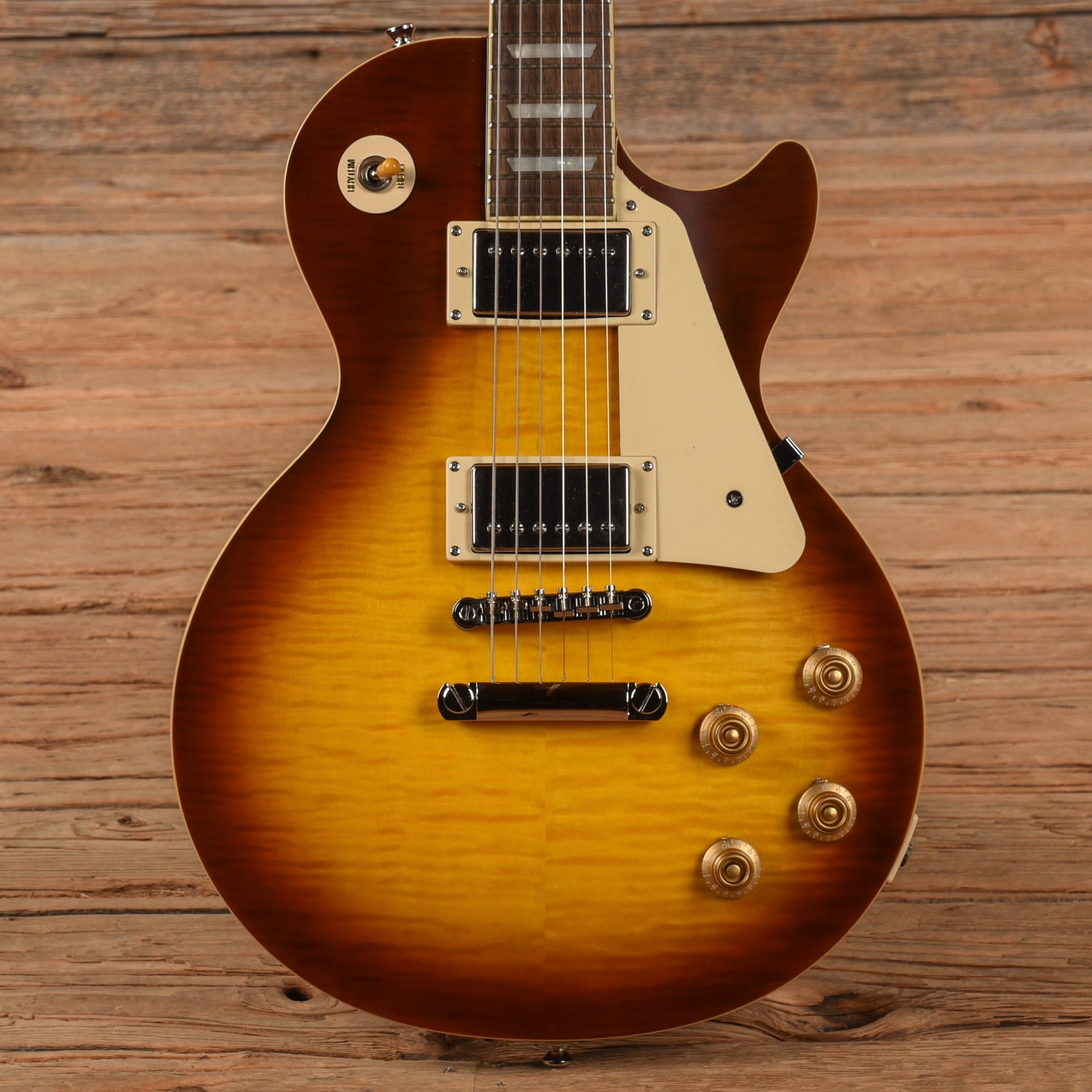 Epiphone 1959 Les Paul Standard Outfit Aged Royal Tea Burst Electric Guitars / Solid Body