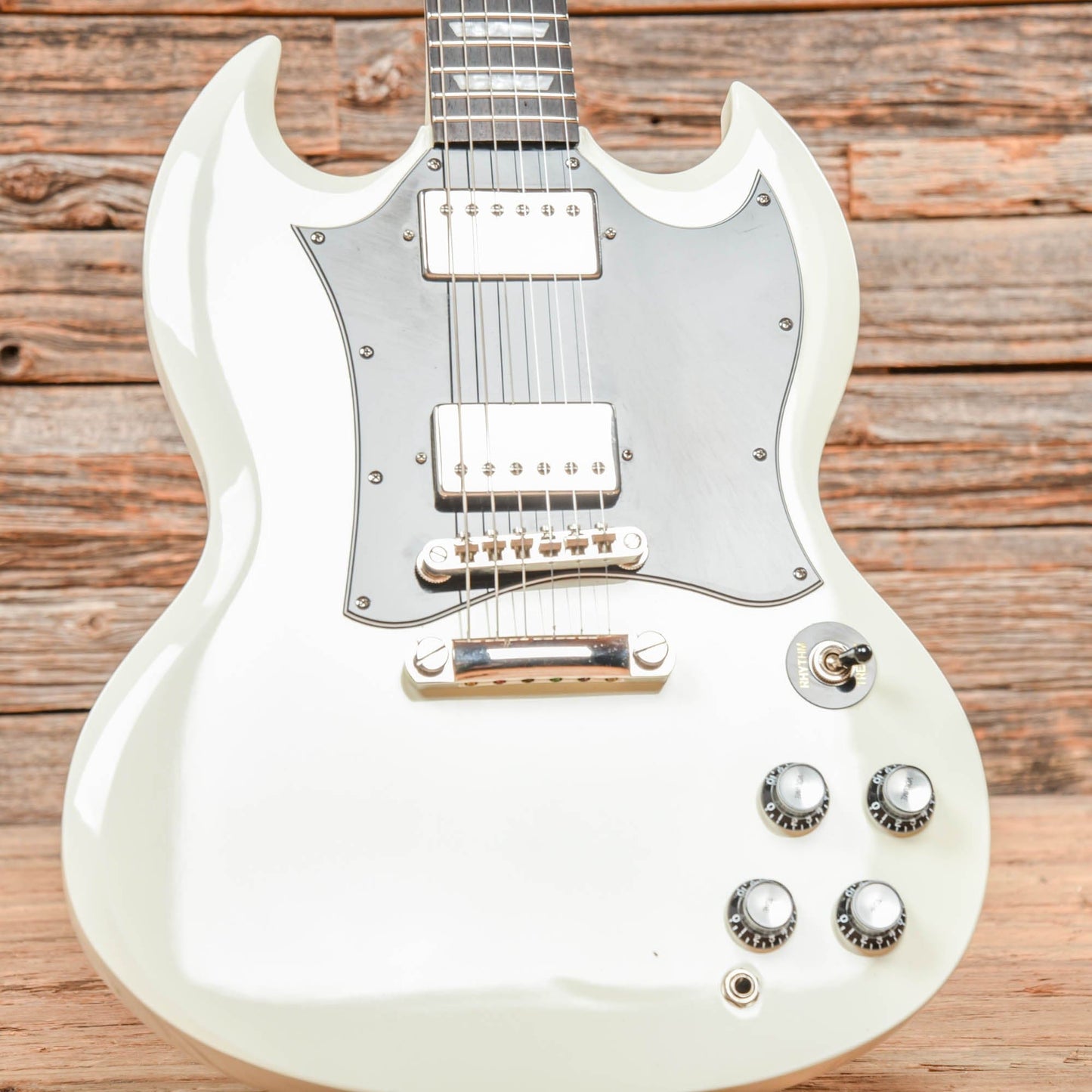 Epiphone "1966" G400 Pro White 2014 Electric Guitars / Solid Body