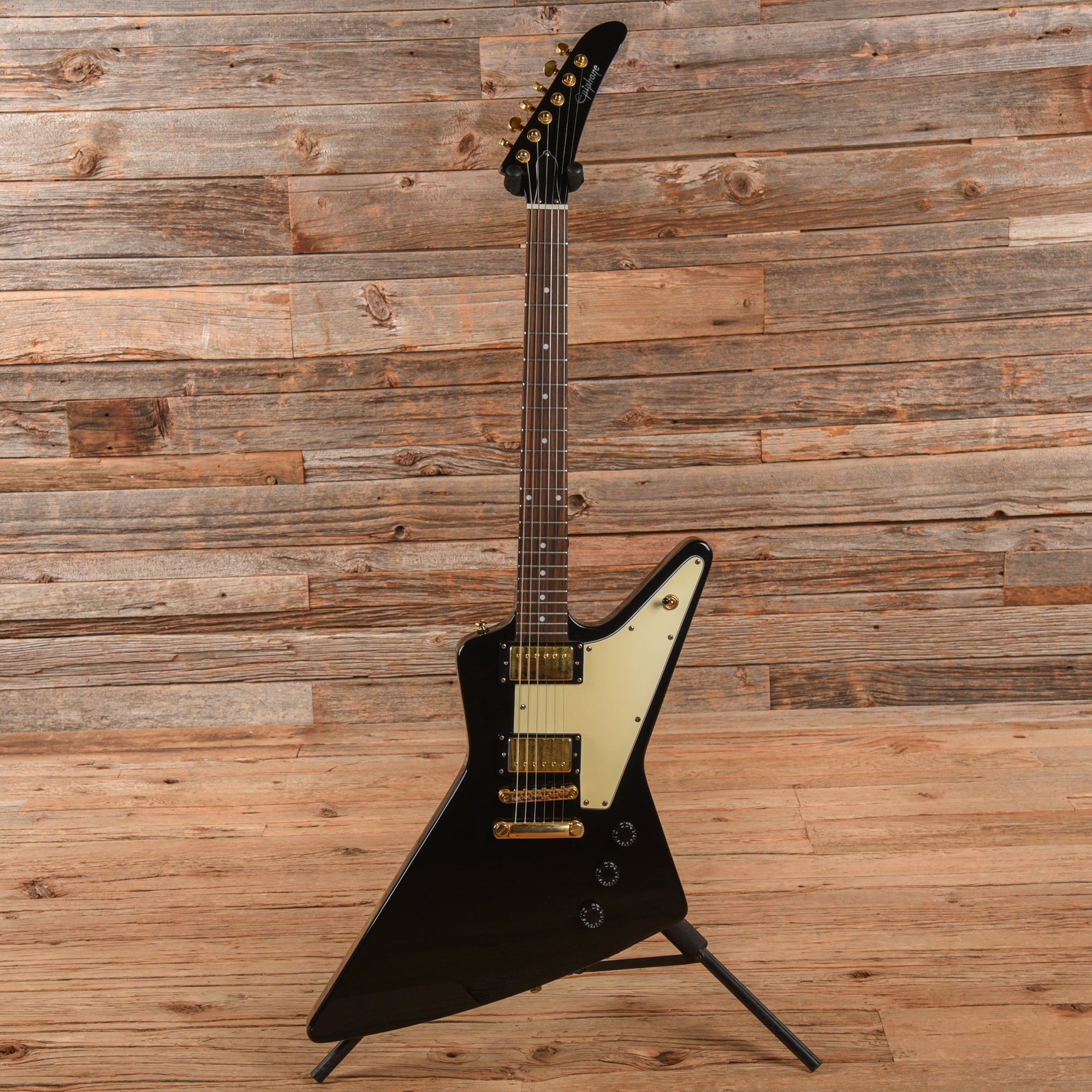 Epiphone 58 Explorer Ebony 2006 Electric Guitars / Solid Body