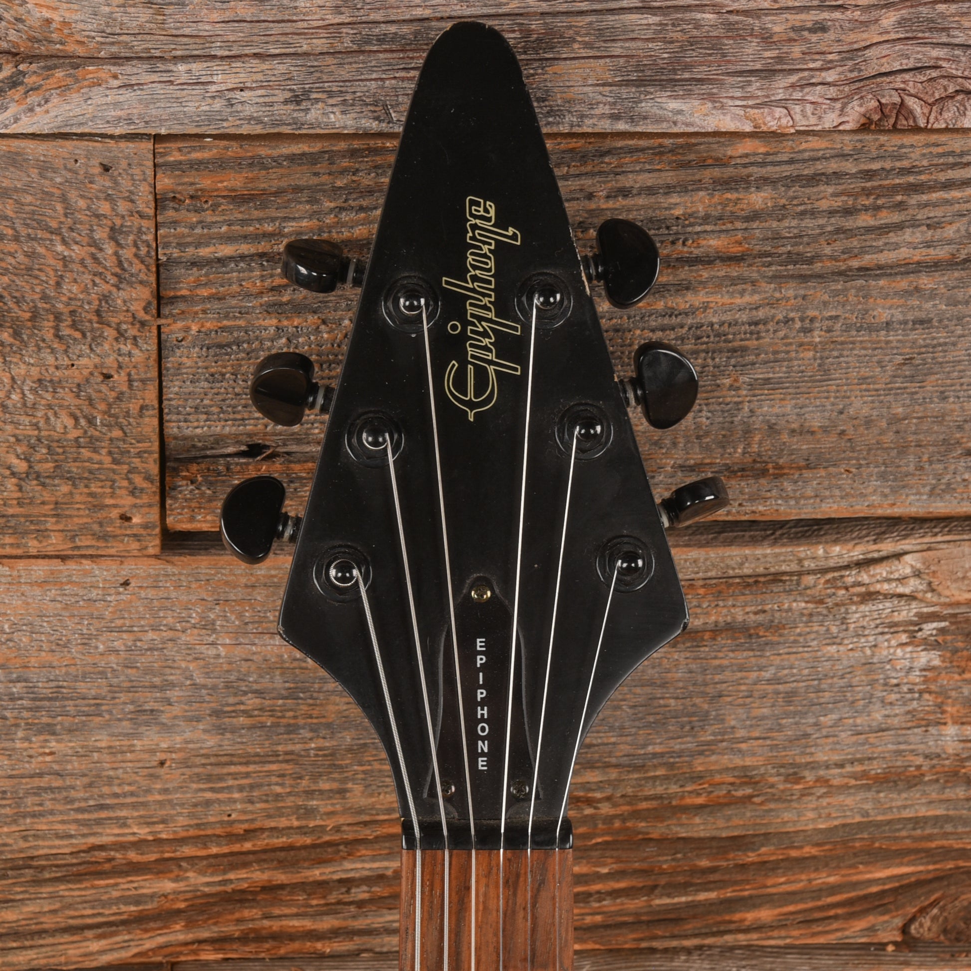 Epiphone 58 Goth Flying V Black Electric Guitars / Solid Body