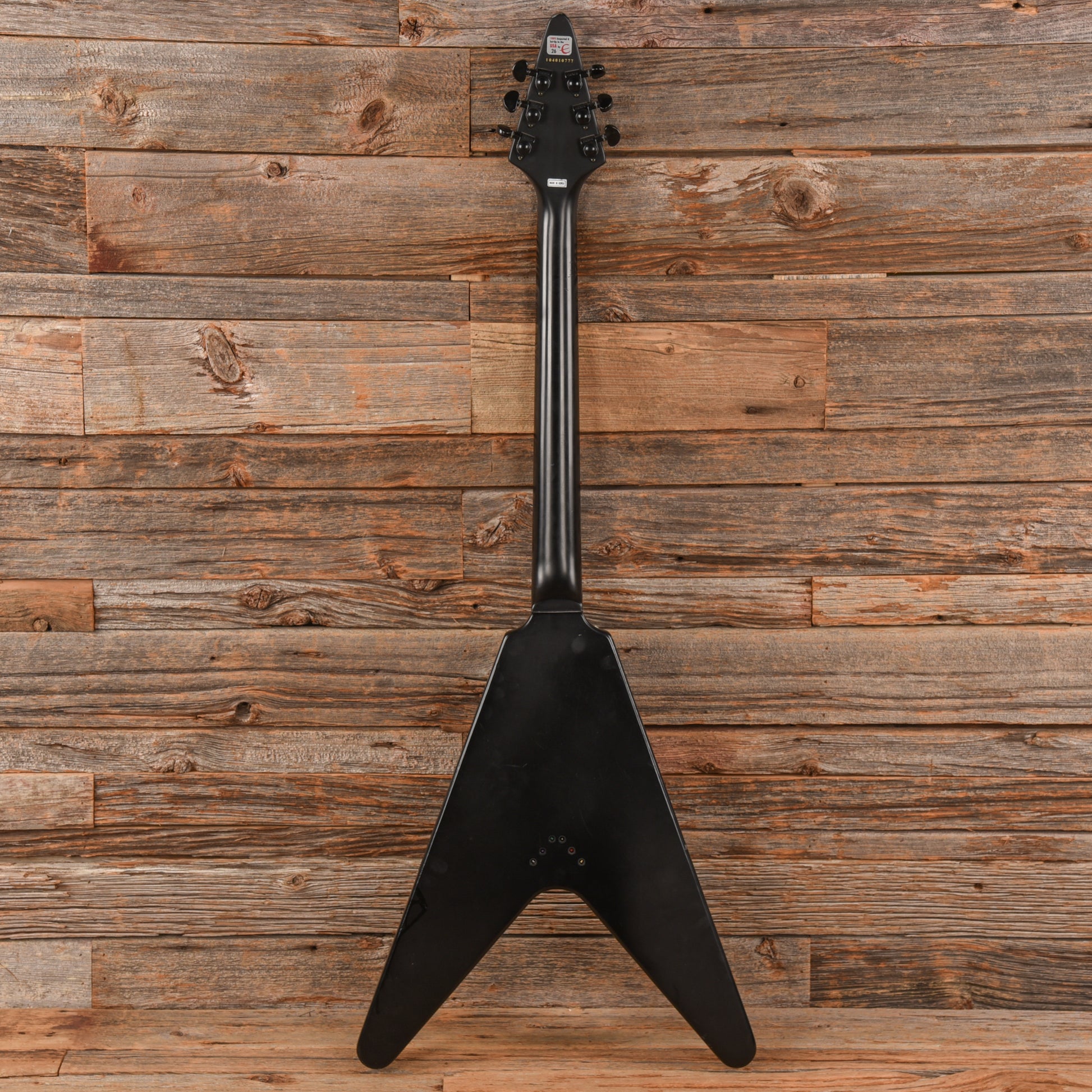 Epiphone 58 Goth Flying V Black Electric Guitars / Solid Body