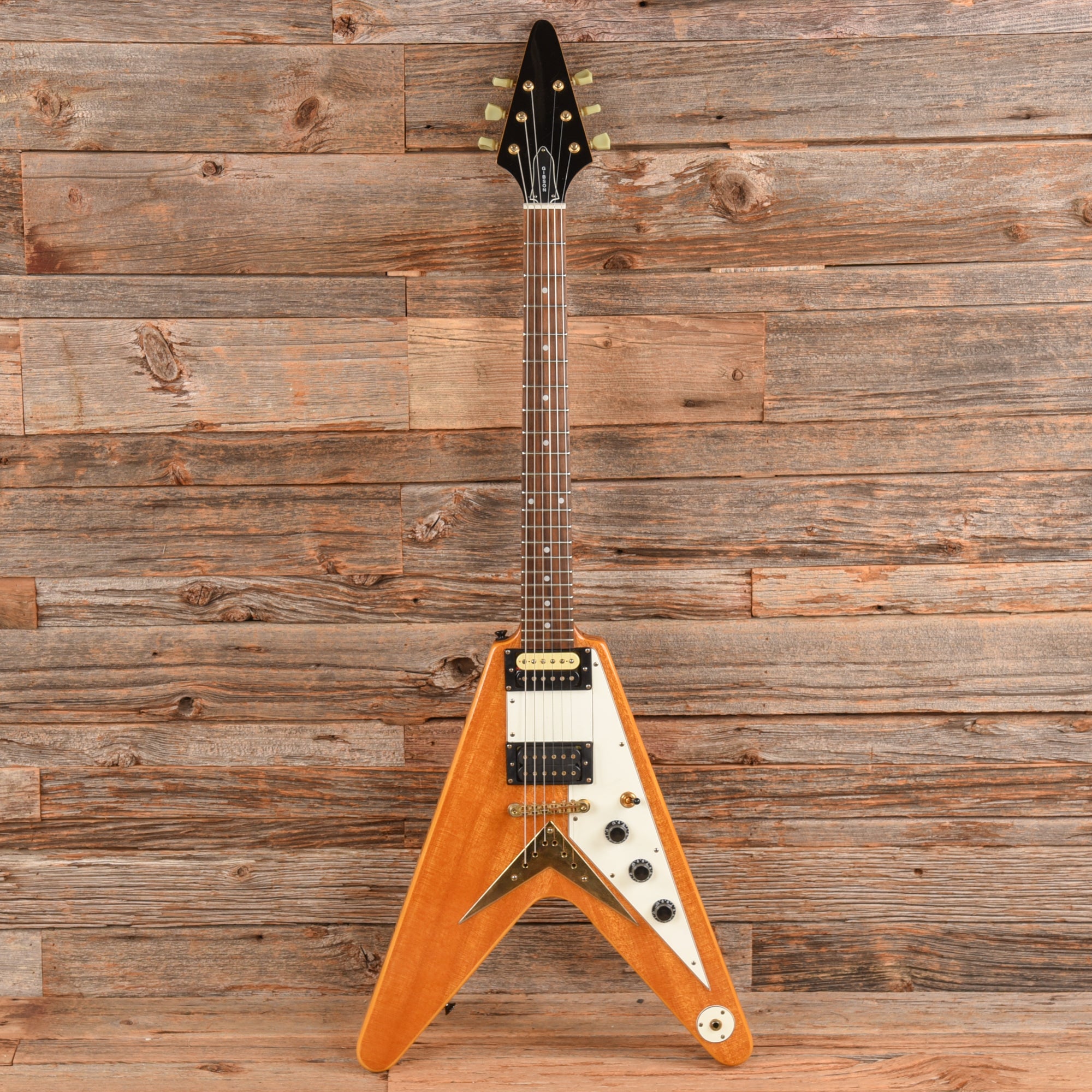 Epiphone '58 Korina Flying V Natural 1988 Electric Guitars / Solid Body