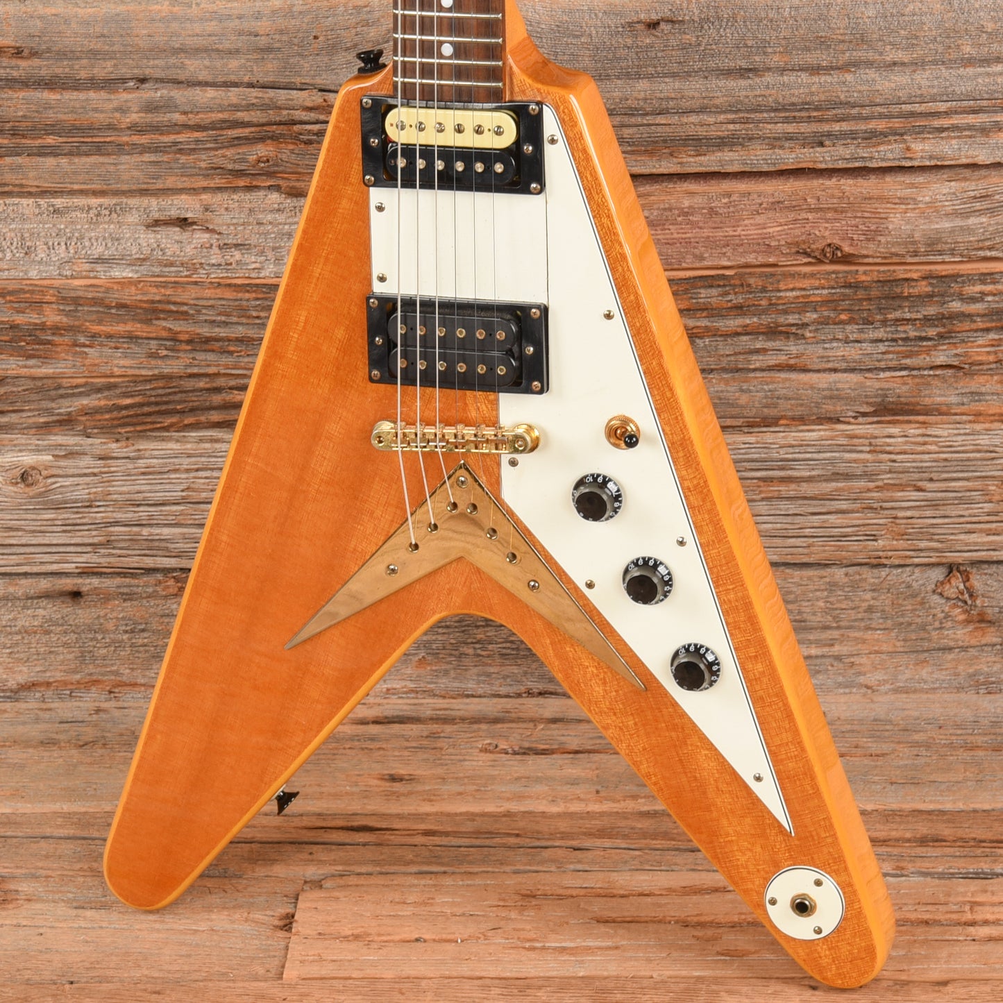 Epiphone '58 Korina Flying V Natural 1988 Electric Guitars / Solid Body