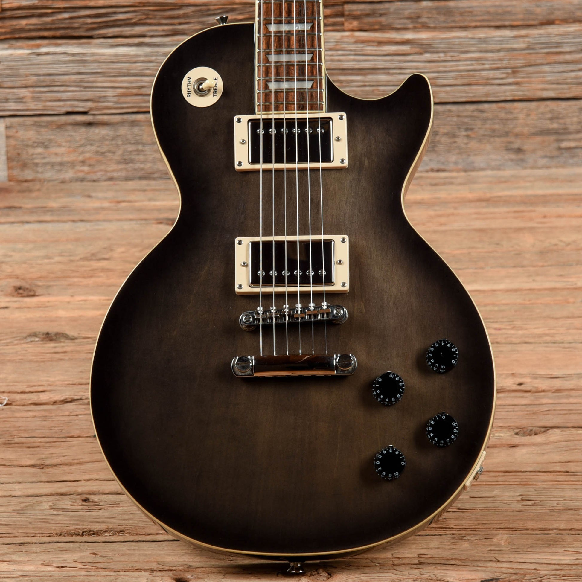 Epiphone 60 Les Paul Tribute Standard Midnight Ebony 2003 Electric Guitars / Solid Body