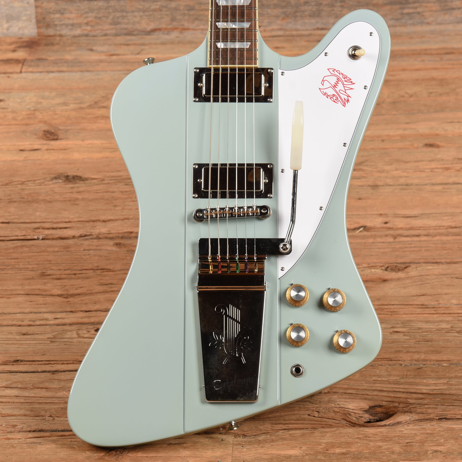 Epiphone '63 Firebird V Frost Blue 2023 Electric Guitars / Solid Body