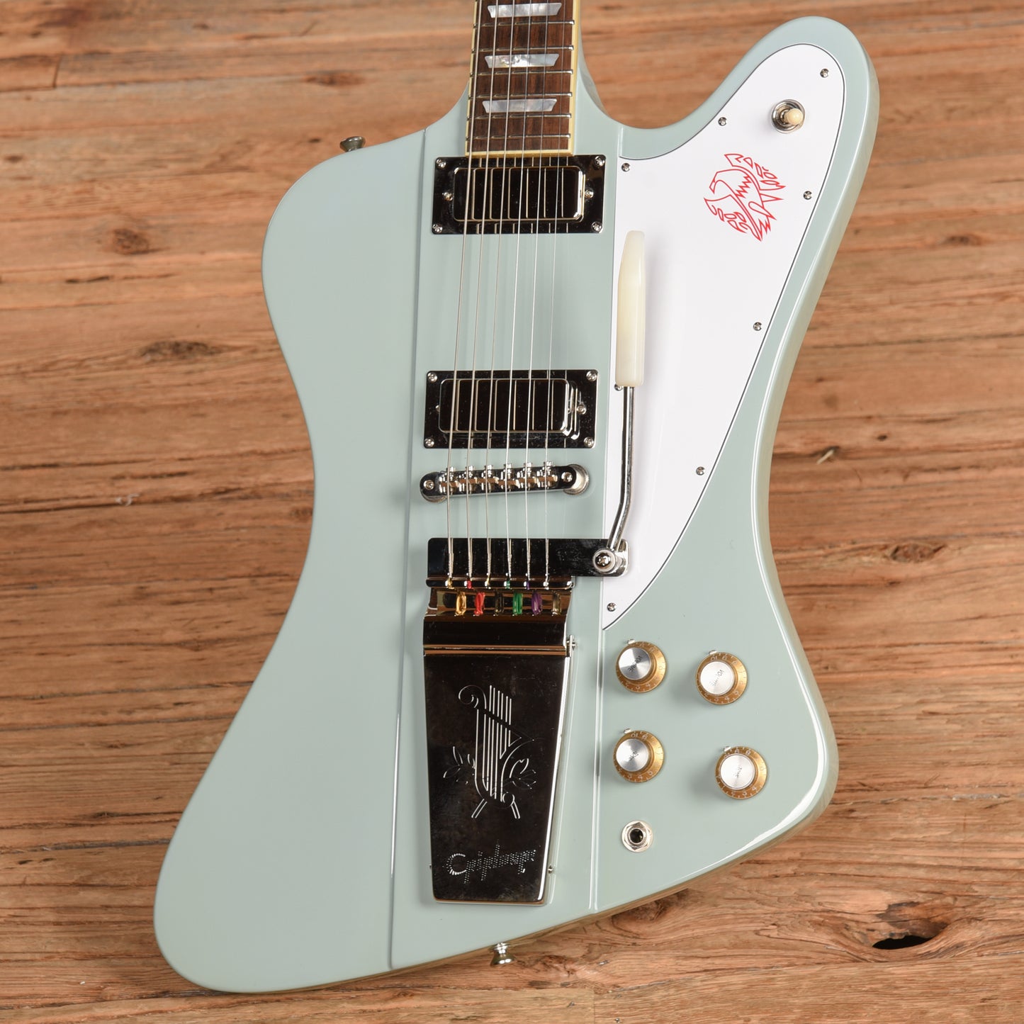 Epiphone '63 Firebird V Frost Blue 2023 Electric Guitars / Solid Body