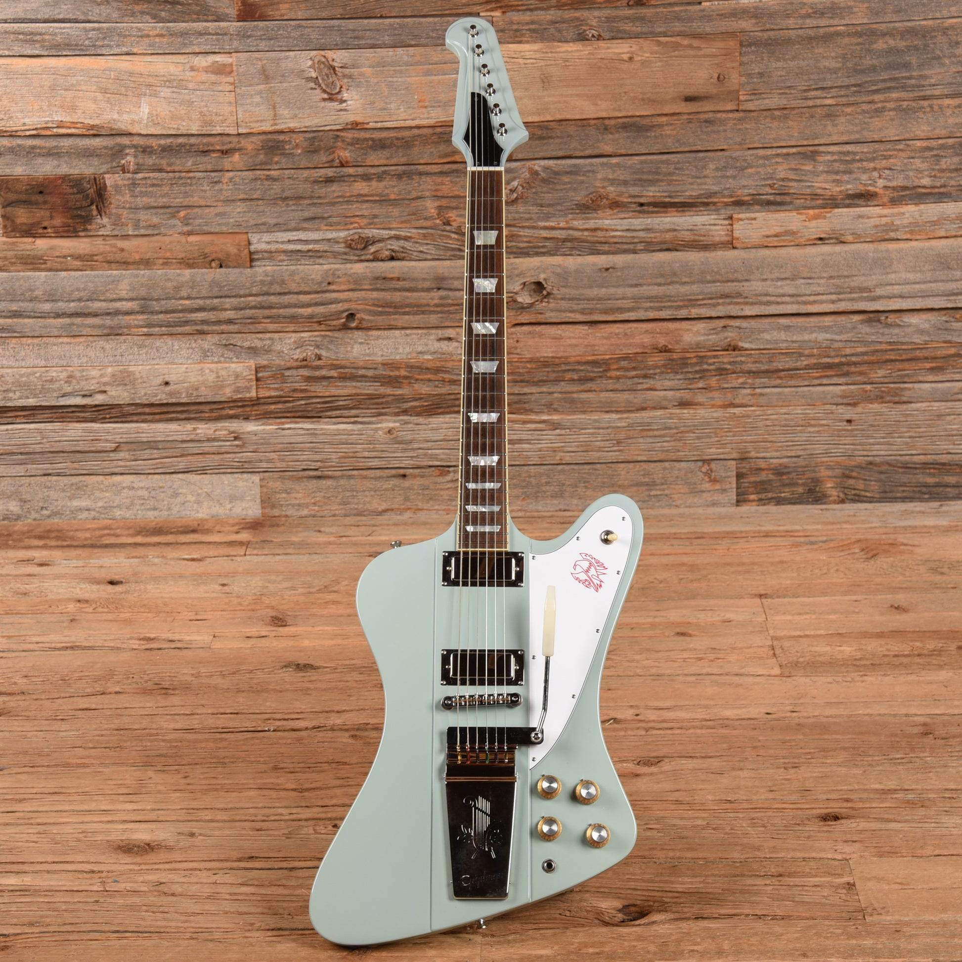 Epiphone '63 Firebird V Frost Blue 2023 Electric Guitars / Solid Body