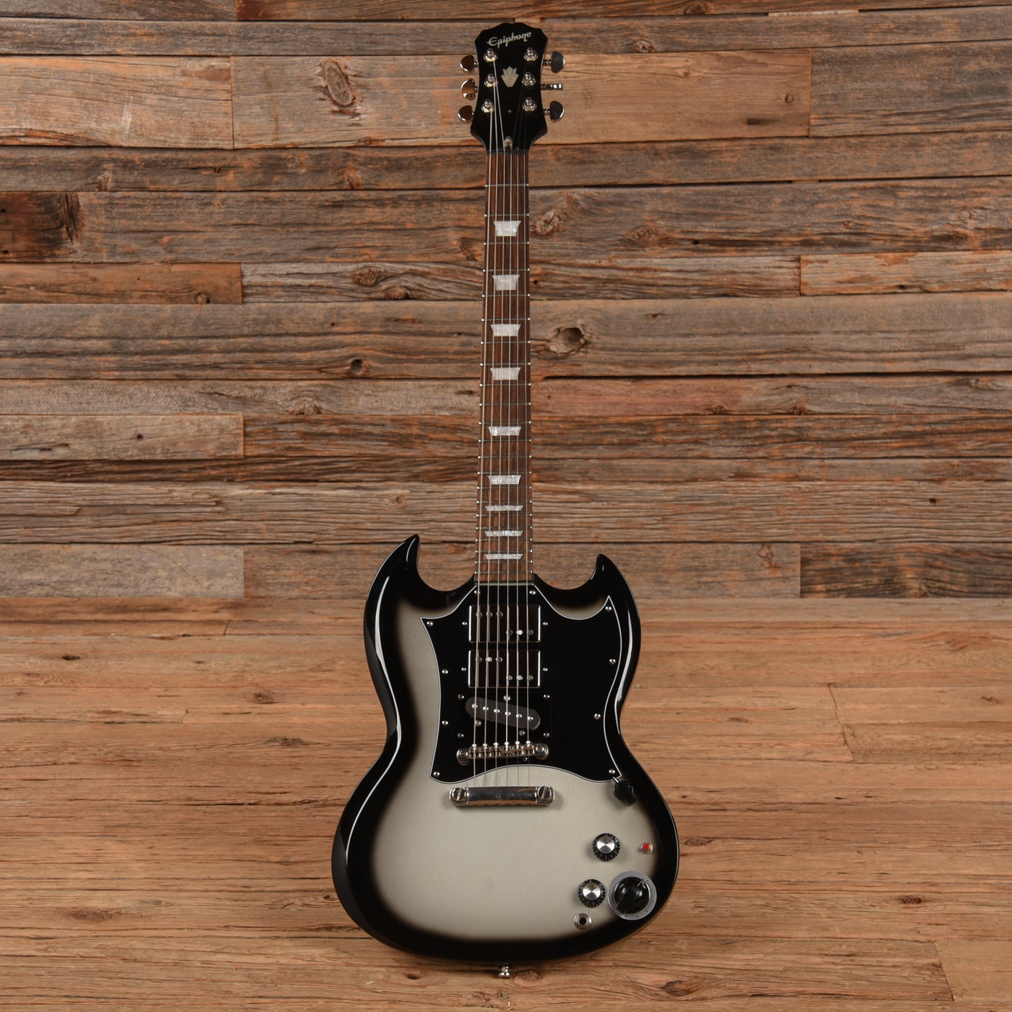 Epiphone '66 G-400 Silverburst 2009 Electric Guitars / Solid Body