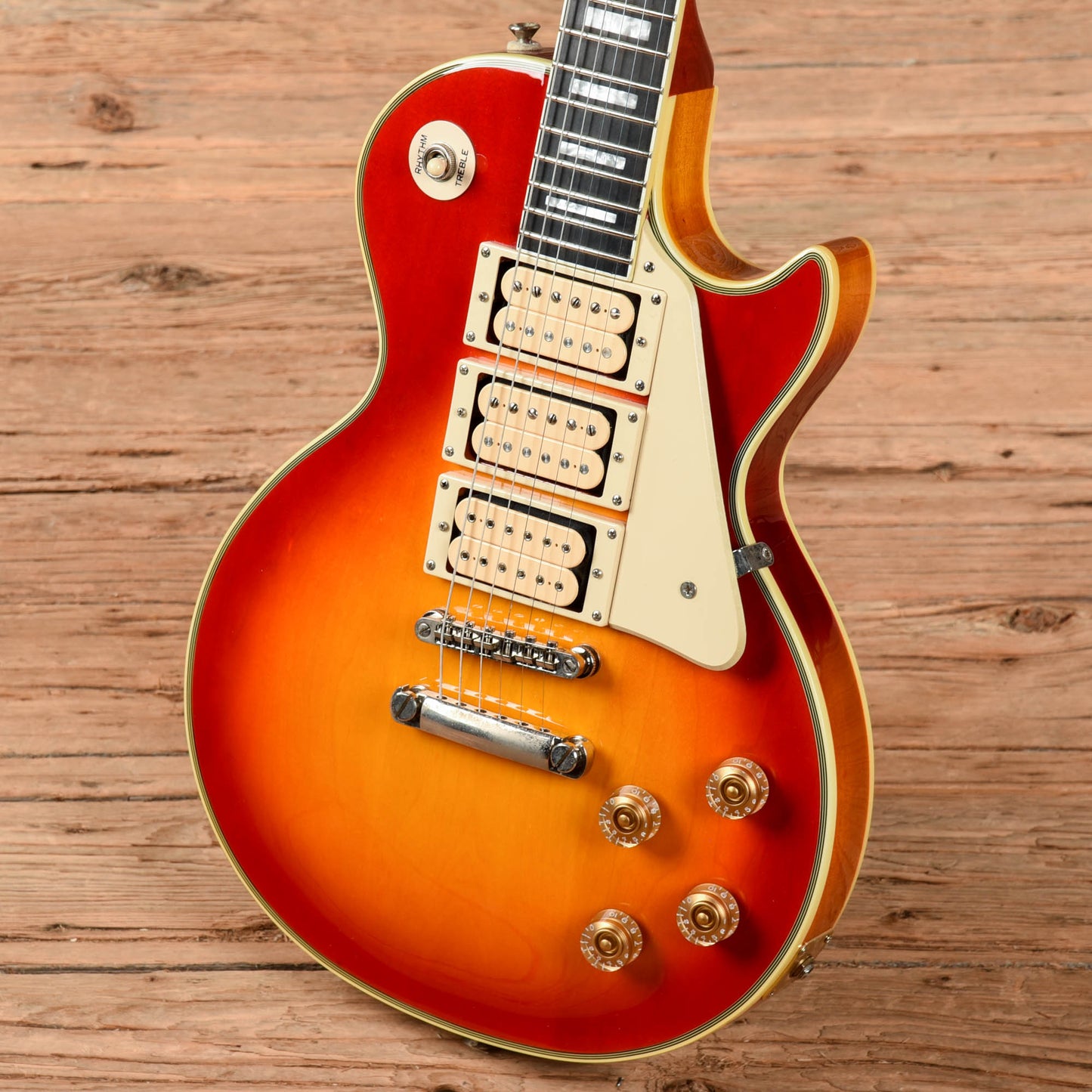 Epiphone Ace Frehley Signature Budokan Les Paul Custom Sunburst 2012 Electric Guitars / Solid Body