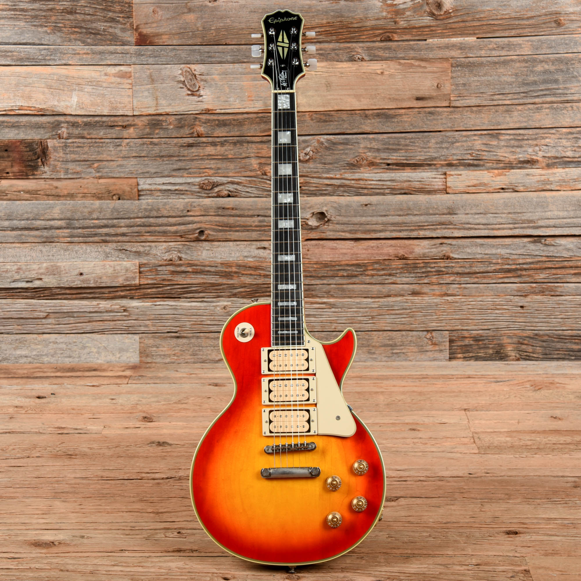 Epiphone Ace Frehley Signature Budokan Les Paul Custom Sunburst