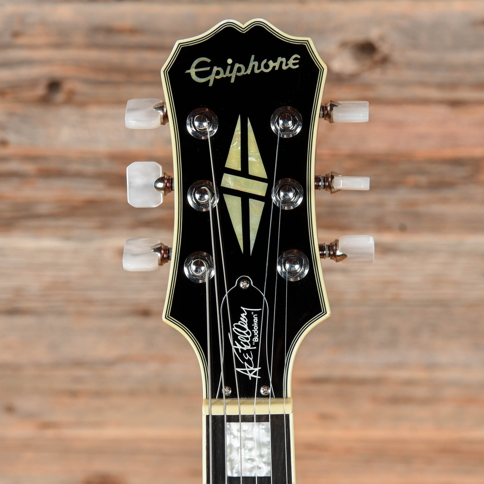 Epiphone Ace Frehley Signature Budokan Les Paul Custom Sunburst 2012 Electric Guitars / Solid Body