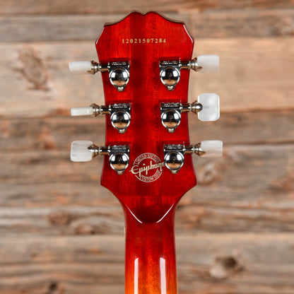 Epiphone Ace Frehley Signature Budokan Les Paul Custom Sunburst 2012 Electric Guitars / Solid Body