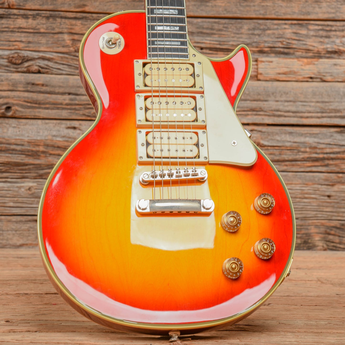 Epiphone Ace Frehley Signature Budokan Les Paul Custom Sunburst 2012 Electric Guitars / Solid Body