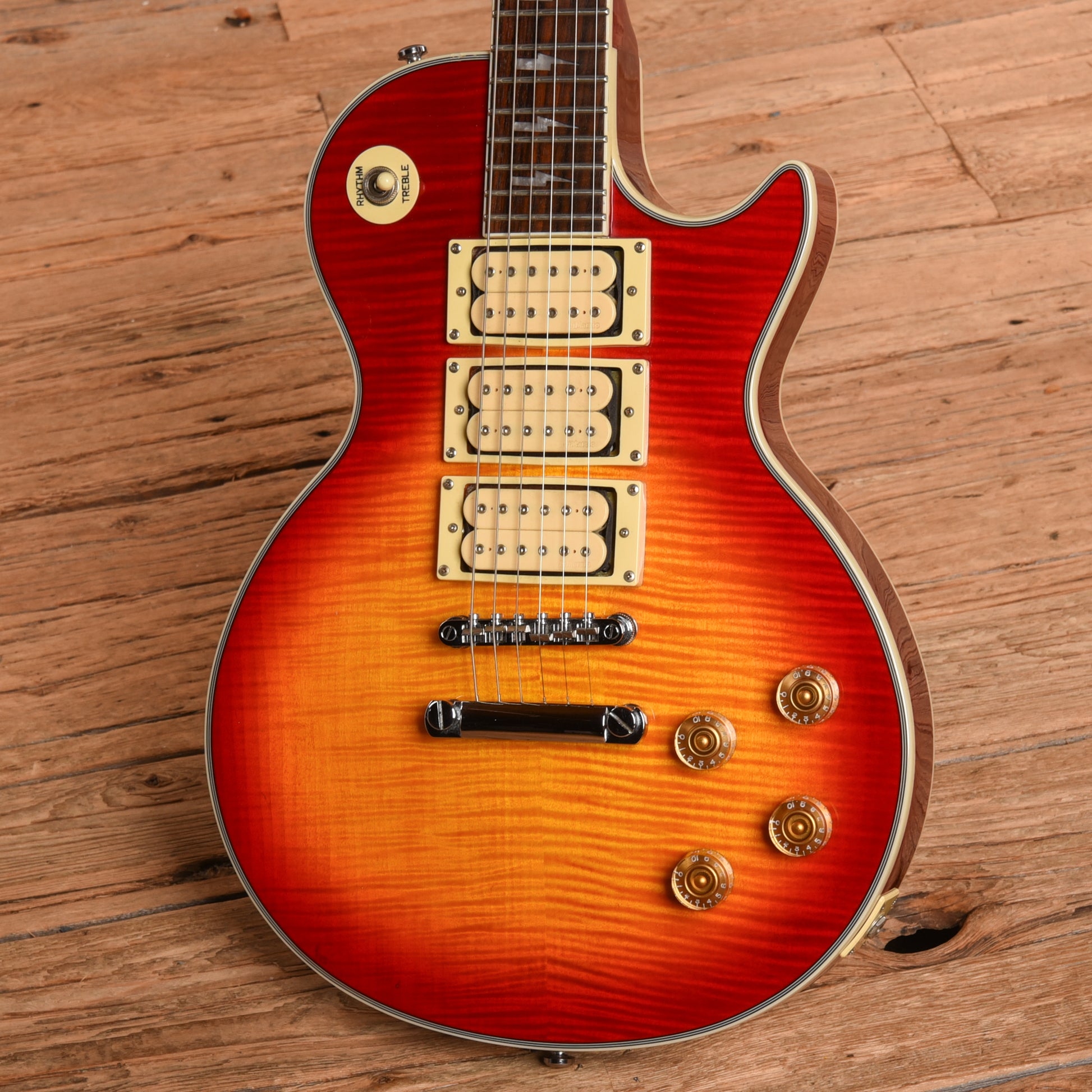 Epiphone Ace Frehley Signature Les Paul Cherry Sunburst 2003 Electric Guitars / Solid Body