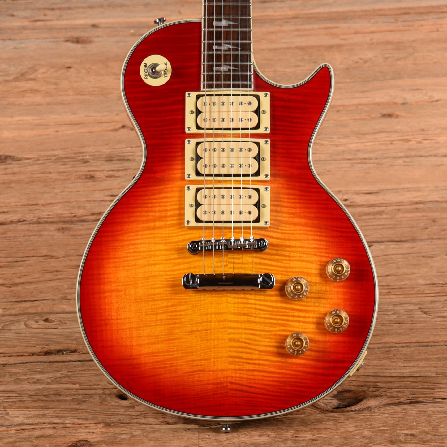 Epiphone Ace Frehley Signature Les Paul Cherry Sunburst 2003 Electric Guitars / Solid Body