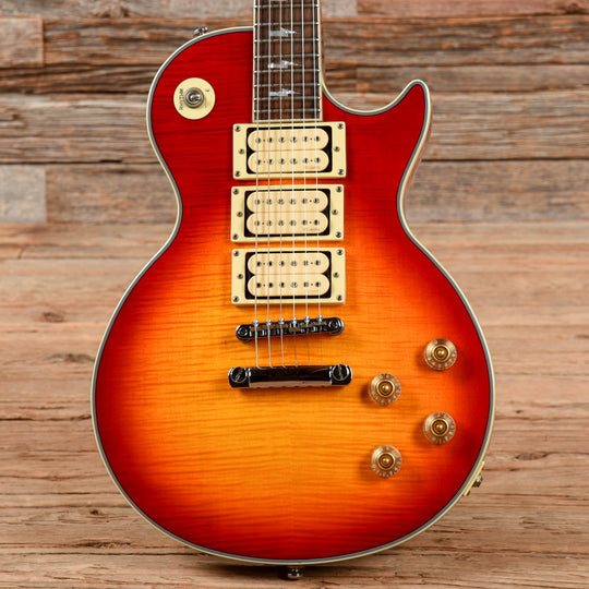 Epiphone Ace Frehley Signature Les Paul Cherry Sunburst 2004 Electric Guitars / Solid Body