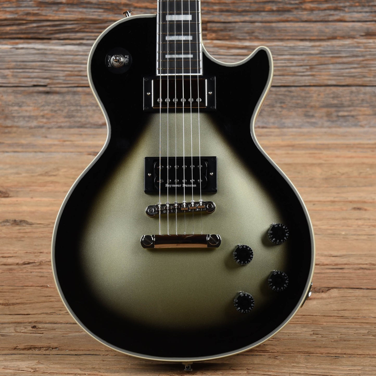 Epiphone Adam Jones Les Paul Custom Art Collection "The Berserk" SIlverburst 2022 Electric Guitars / Solid Body